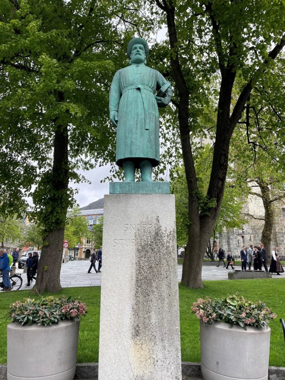 Foto: Snorri Sturluson, Georg Benger