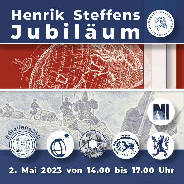 Einladung: Am 2. Mai 2023, von 14 bis 17 Uhr, im Reutersaal, Humboldt-Universität zu Berlin, Nordeuropa-Institut, Universitätsgebäude am Hegelplatz.Anlässlich des 250. Geburtstags von Henrik Steffens möchten wir zu einer besonderen Henrik-Steffens-Vorlesung einladen, um an einen anderen großen norwegischen Naturforscher des 19. Jahrhunderts, Fridtjof Nansen, zu erinnern und die norwegisch-deutsche Polarforschung zu würdigen. 